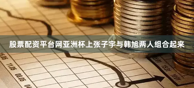 股票配资平台网亚洲杯上张子宇与韩旭两人组合起来