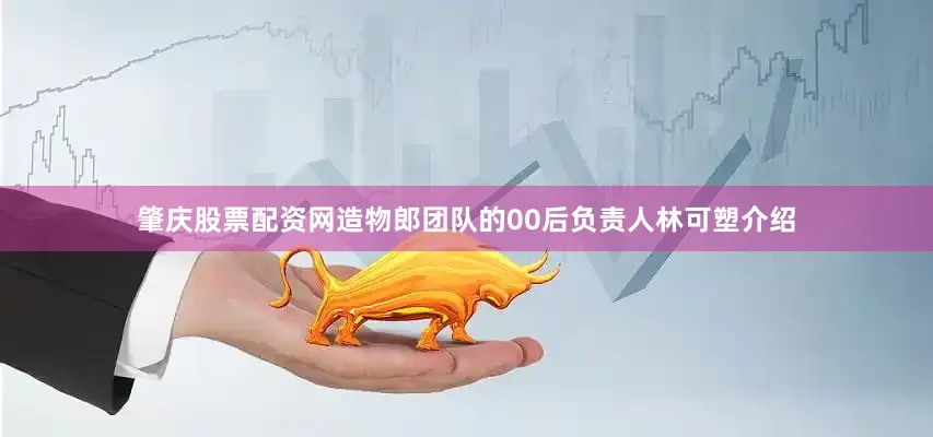 肇庆股票配资网造物郎团队的00后负责人林可塑介绍
